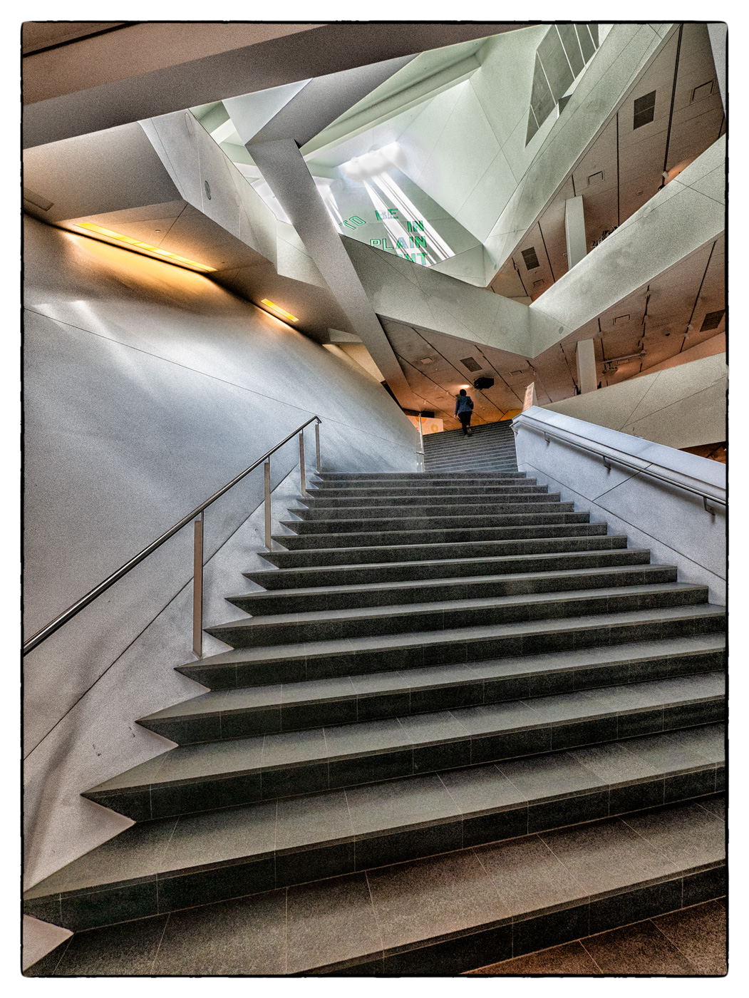 Denver Art Museum Staircase - Mel Annis