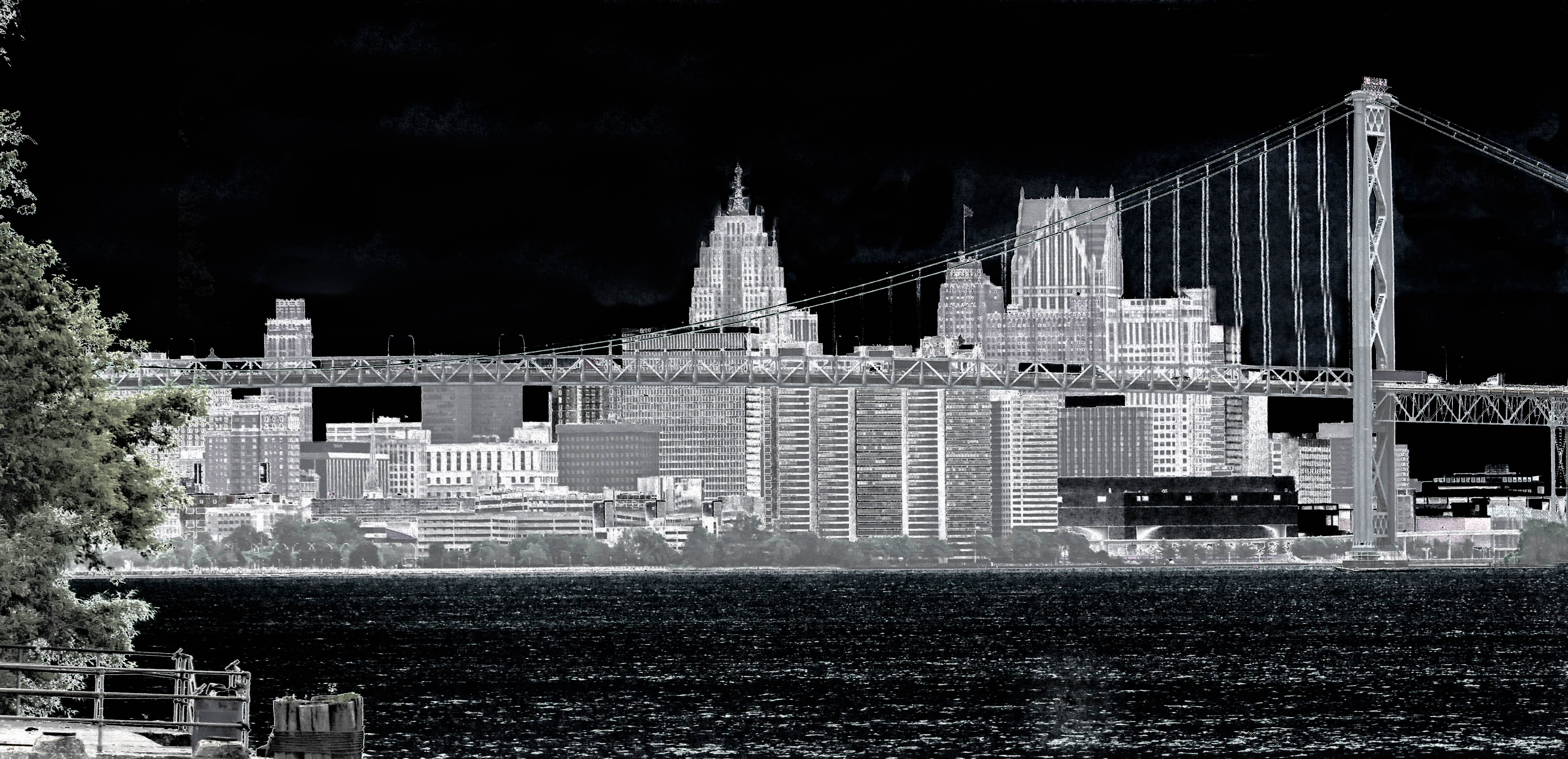 Detroit Skyline 2017 - Mel Annis