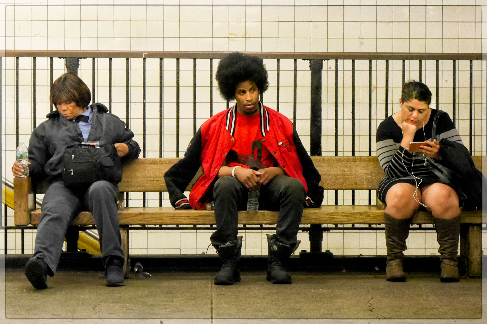 Waiting for a Train 2017 - Mel Annis