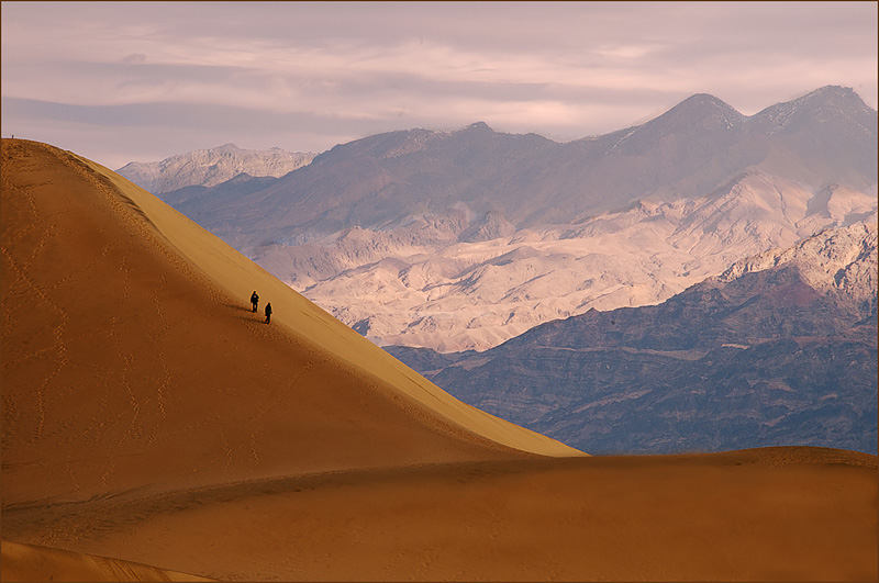 Lori Franzen - Death Valley Hikers (Sand Dunes)